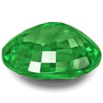 1.03-Carat Oval-Cut Intense Green Tsavorite Garnet from Kenya