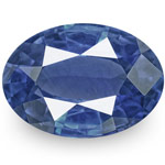 0.86-Carat Unheated VVS-Clarity Deep Blue Sapphire from Ceylon