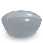 11.46-Carat Bluish Grey Star Sapphire with Very Sharp 6-Ray Star