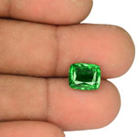 3.40-Carat Lively Green Cushion-Cut Tsavorite Garnet from Kenya