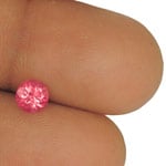 0.66-Carat Eye-Clean Round-Cut Spinel from Mahenge, Tanzania