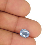 3.14-Carat Unheated Antique-Cut Sapphire from Mogok, Burma (IGI)