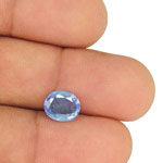 2.67-Carat Eye-Clean Velvety Blue Burmese Sapphire (Unheated)