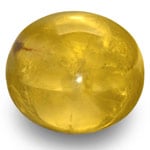 61.33-Carat Large GIA-Certified Unheated Ceylon Yellow Sapphire