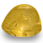 61.33-Carat Large GIA-Certified Unheated Ceylon Yellow Sapphire