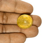 61.33-Carat Large GIA-Certified Unheated Ceylon Yellow Sapphire