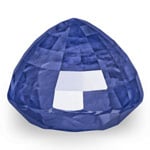 5.80-Carat GRS-Certified Unheated Cornflower Blue Burma Sapphire