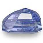 6.60-Carat Unheated Violetish Blue Octagon-Cut Ceylon Sapphire