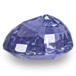 9.63-Carat Rare Velvety Violetish Blue Kashmir Sapphire (GIA)