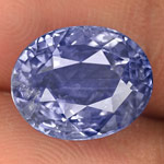 9.63-Carat Rare Velvety Violetish Blue Kashmir Sapphire (GIA)