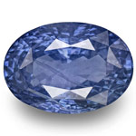 14.85-Carat AIGS-Certified Unheated Intense Blue Ceylon Sapphire