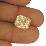 11.58-Carat Unique Unheated Yellowish Orange Sapphire (GIA)