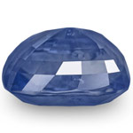 14.35-Carat Unheated Velvety Deep Blue Sapphire (GIA-Certified)