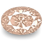 1.25-Carat GIA-Certified Unheated Oval-Cut Padparadscha Sapphire
