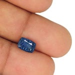 2.74-Carat GRS-Certified Unheated VVS-Clarity Deep Blue Sapphire