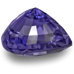 8.72-Carat Eye-Clean Lustrous Violetish Blue Sapphire (GIA)