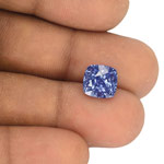 5.00-Carat GIA-Certified Unheated Lustrous Intense Blue Sapphire