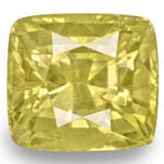 6.36-Carat Unheated Lustrous Intense Yellow Sapphire (GIA)