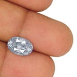 4.07-Carat GIA-Certified Unheated VVS-Clarity Blue Sapphire