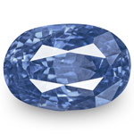 3.54-Carat Eye-Clean Velvety Cornflower Blue Sapphire (Unheated)