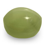 6.14-Carat 9mm Round Chrysoberyl Cat's Eye from India (IGI)