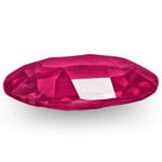 0.77-Carat Unheated Oval-Cut Magenta Red Ruby from Mozambique