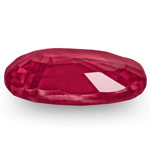 1.00-Carat Beautiful IGI-Certified Cushion-Cut Unheated Ruby