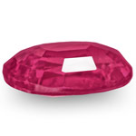 0.99-Carat Unheated Oval-Cut Rich Pinkish Red Mozambique Ruby