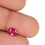 0.89-Carat VS-Clarity Pinkish Red Unheated Mozambique Ruby (IGI)