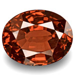 2.72-Carat Flawless Deep Brownish Orangish Red Spinel from Burma