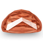 1.49-Carat VVS-Clarity Vivid Brownish Orange Spinel from Burma