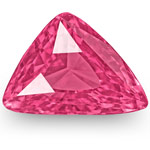 1.18-Carat Flawless Hot Pink Triangular-Cut Sapphire (Unheated)