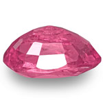 2.17-Carat Unheated Oval-Cut Rich Pink Sapphire from Madagascar