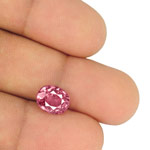 3.71-Carat Lustrous Purplish Pink Spinel from Sri Lanka (IGI)