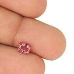 1.07-Carat Cushion-Cut Soft Orangy Pink Spinel from Burma (IGI)