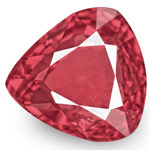 0.84-Carat Intense Pinkish Red Pear-Shaped Burmese Spinel (IGI)