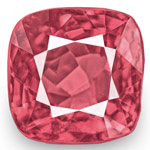 0.90-Carat Cushion-Cut Eye-Clean Deep Pink Burmese Spinel (IGI)