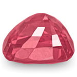 0.90-Carat Cushion-Cut Eye-Clean Deep Pink Burmese Spinel (IGI)