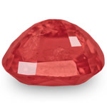 1.42-Carat Cushion-Cut Reddish Orange Spinel from Burma (IGI)