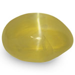 1.80-Carat Eye-Clean Round Brownish Yellow Chrysoberyl Cat's Eye