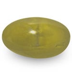 1.72-Carat IGI-Certified Yellowish Green Alexandrite Cat's Eye