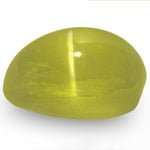 2.74-Carat 7.50mm Round Greenish Yellow Chrysoberyl Cat's Eye