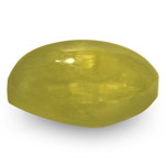 1.14-Carat Brownish Green Chrysoberyl Cat's Eye (IGI-Certified)