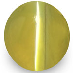 1.70-Carat Chrysoberyl Cat's Eye with Very Strong Chatoyance