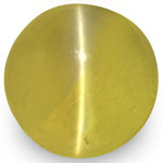 1.56-Carat VS-Clarity Deep Yellow Ceylon Chrysoberyl Cat's Eye