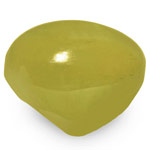 1.23-Carat Rich Greenish Yellow Ceylonese Chrysoberyl Cat's Eye