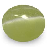 1.70-Carat IGI-Certified Yellowish Green Chrysoberyl Cat's Eye