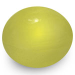 1.93-Carat VS-Clarity Deep Greenish Yellow Chrysoberyl Cat's Eye