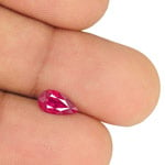 1.04-Carat Eye-Clean Bright Velvety Pinkish Red Ruby (Unheated)