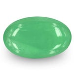 8.20-Carat Pair of Lively Intense Green Emeralds from Colombia